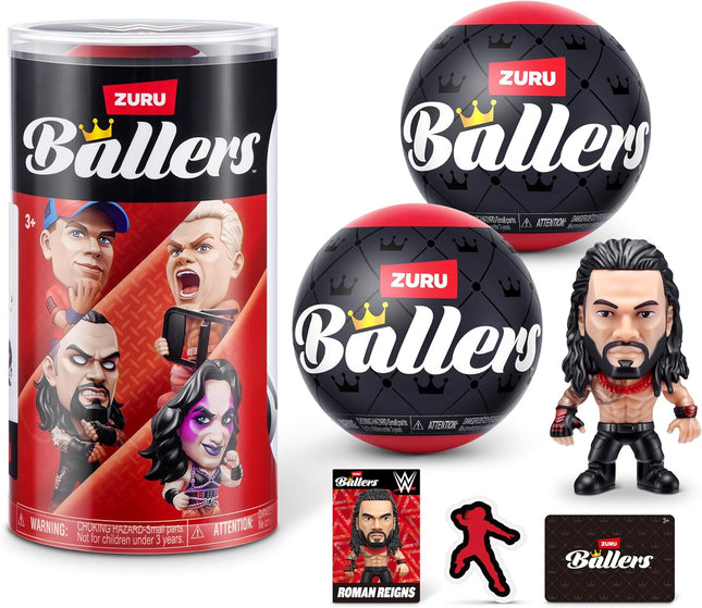 WWE Ballers Series 1 Mystery Capsule 2 Pack by ZURU Collectible Figures