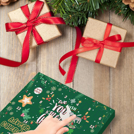 Girls Advent Calendar 2025 | DIY Jewelry & Charm Bracelet Christmas Kit