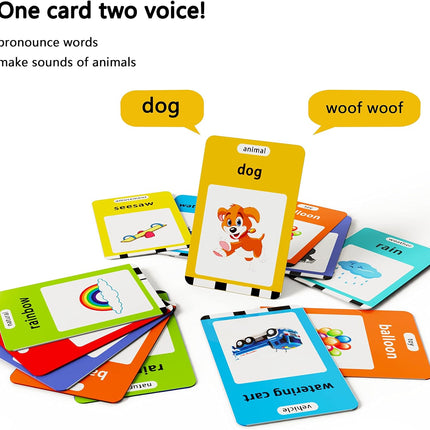 Audible Flash Card Learning Toy for Toddlers 1–5, 252 Sight Words