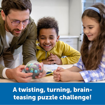 Scramboozle Puzzle Ball 3D Brain Teaser Game for Kids & Adults Travel Toy