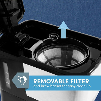 EHC9420 Automatic 5-Cup Brew & Drip Coffee Maker with Pause N Serve Filter