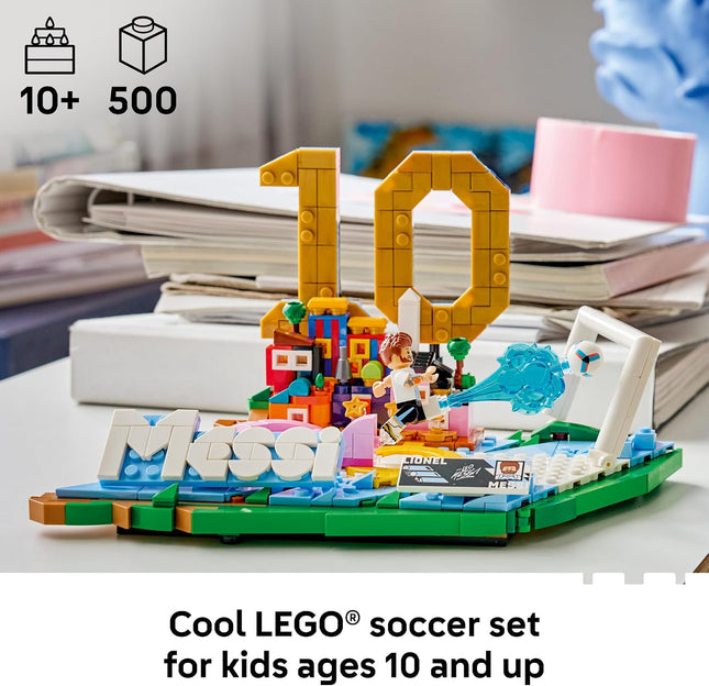 LEGO Editions Lionel Messi Soccer Highlights 43011 Building Set 500 Pieces Age 10+