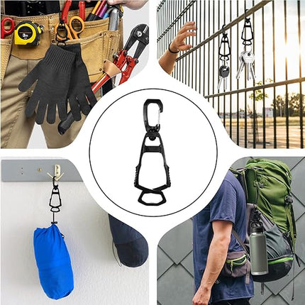 4 PCS Glove Holder Clips Heavy Duty Work Gloves Grabber Belt Clip Holder