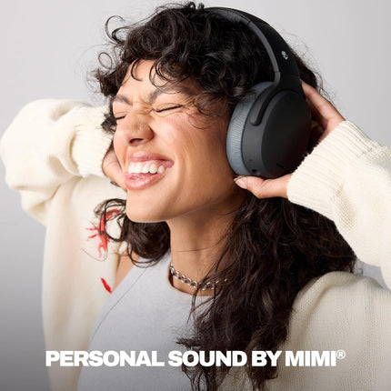 Crusher ANC 2 Wireless Headphones, Noise Cancelling, 60H Battery, Mic - Black