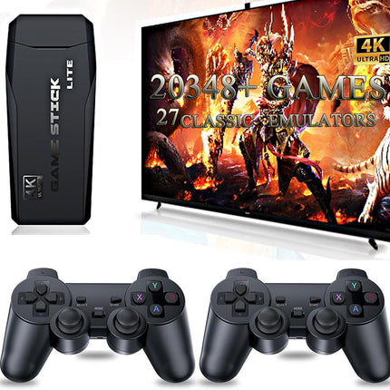 2026 Retro Gaming Console, 20,000+ Games, 4K TV Stick, 2 Wireless Controllers