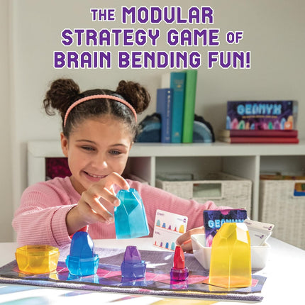 Geonyx Brain Teaser Puzzle Game Spatial Reasoning Solo Play Ages 8+