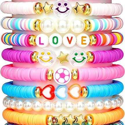 Beaded Bracelets for Teen Girls & Women – Preppy, Beach Style Gifts