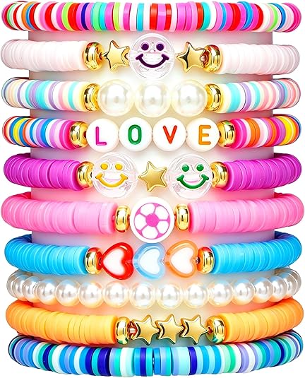 Beaded Bracelets for Teen Girls & Women – Preppy, Beach Style Gifts