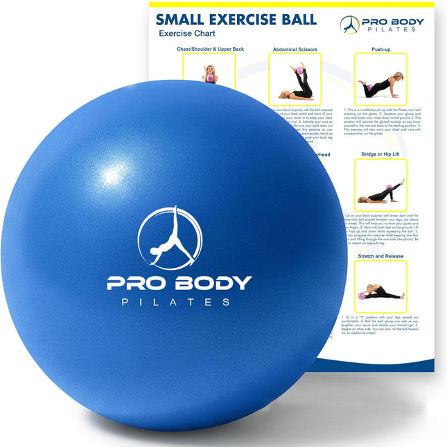 9-Inch Small Exercise Ball – Stability, Yoga, Core, Barre & Physical Therapy