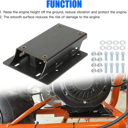 Torque Converter Riser Plate Kit for Predator 212/224 196cc GX160 GX200 Mini Bike