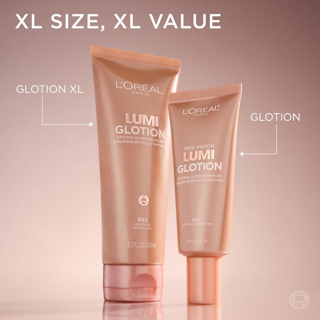 True Match Lumi Glotion 903 Medium, Natural Glow Enhancer & Illuminating Highlighter, 1 Count