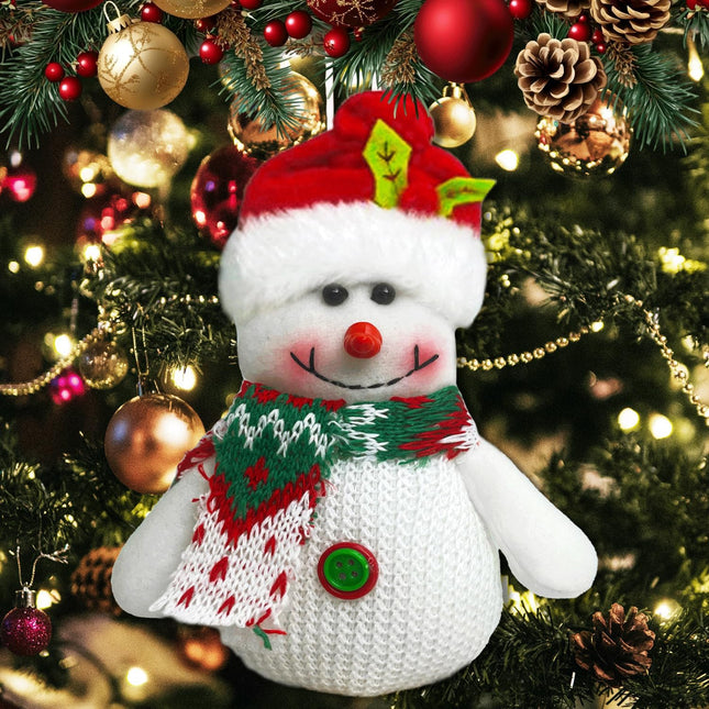 1PC Snowman Xmas Ornament – Hanging Decoration for Tree, Party & Home