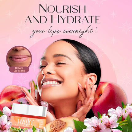 Peach Lip Sleeping Mask – Hydrating & Soothing Treatment for Dry Lips