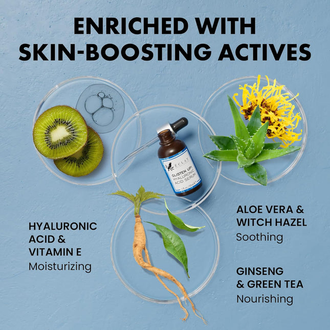 Hyaluronic Acid Serum 2.5% + B5 3% – Hydrating & Plumping Face Serum