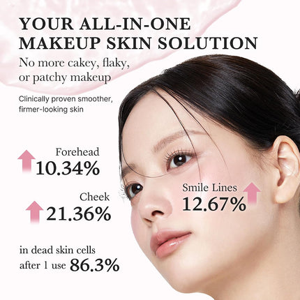 Jelly Mist Serum with Pink PDRN Collagen 2.02oz, Hydrating Glow Spray with Ceramide