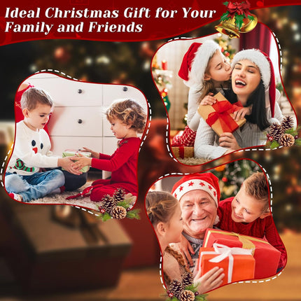 Christmas Snow Globe Lantern – Lighted Musical Water Globe with 8 Songs