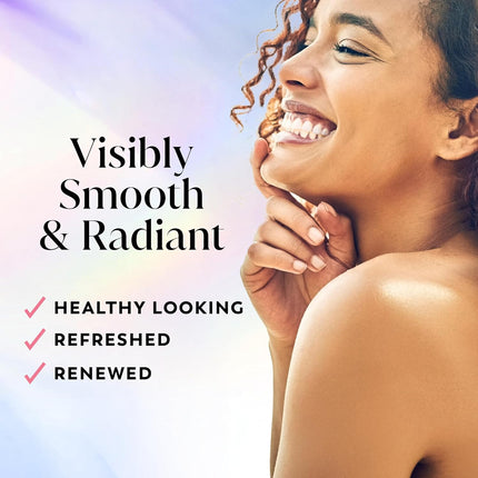 Fresh Radiance Body Wash for Women 22oz, Vitamin B3 Cleanser, Orchid & Black Currant Scent