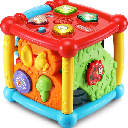Baby Activity Cube Busy Learners Educational Toy Fine Motor Skills Game