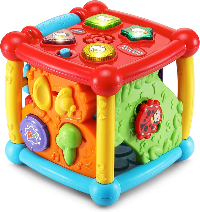 Baby Activity Cube Busy Learners Educational Toy Fine Motor Skills Game