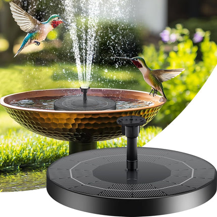 Upgrade Solar Water Fountain – 2.5W Bird Bath Pump for Outdoor Use