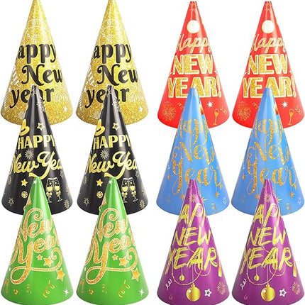 2026 Happy New Year NYE Party Hats Party Favors for Eve Party Supplies
