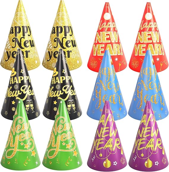 2026 Happy New Year NYE Party Hats Party Favors for Eve Party Supplies
