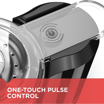 1.5 Cup Electric Food Chopper with One Touch Pulse and 150W Motor