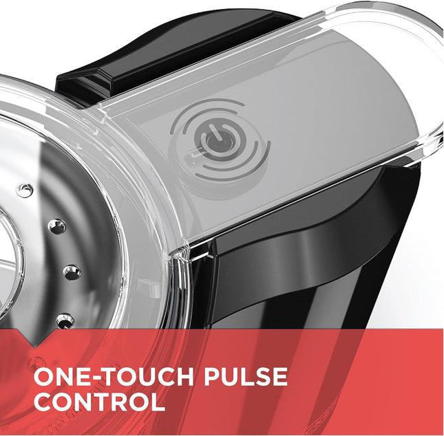 1.5 Cup Electric Food Chopper with One Touch Pulse and 150W Motor