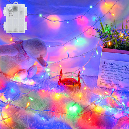 Battery LED Christmas Fairy Lights 9.8ft – Waterproof Indoor & Outdoor