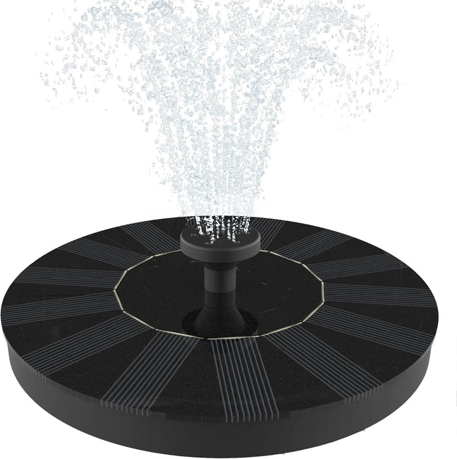 Solar Bird Bath Fountain – Solatec 1.3W Submersible Pump for Outdoor Use