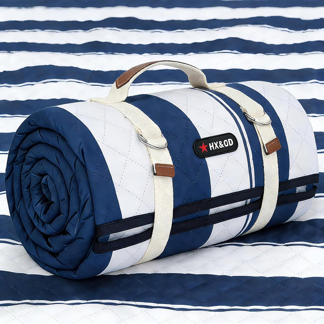 Portable Picnic Blanket – Extra Large 80"x60" Mat for Beach & Camping