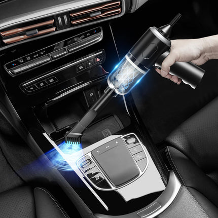 Cordless Electric Air Duster with Vacuum for Computer Keyboard Desktop