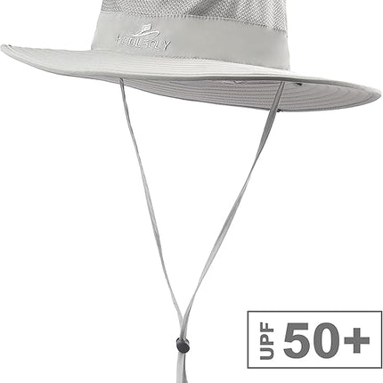 Outdoor Fishing Hat with Neck Flap UV Protection Sun Cap for Adults