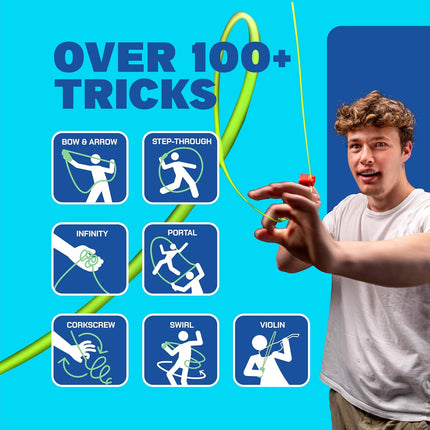 Original Rope Launcher Toy As Seen on Shark Tank String Loop Flying Fun