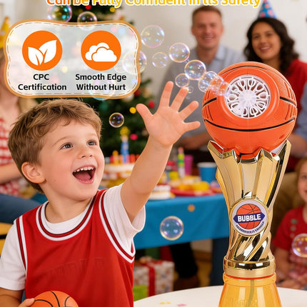Automatic Bubble Machine Gun Toy for Kids Outdoor Summer Fun Ages 3+