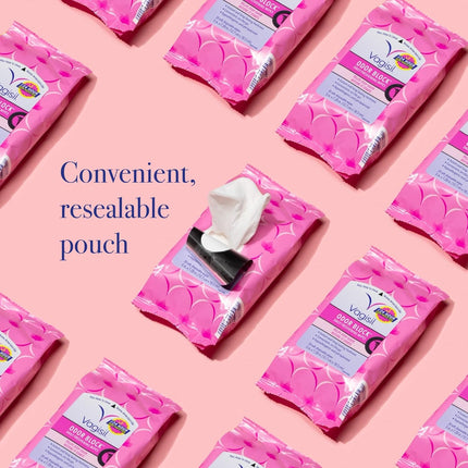 Odor Block Feminine Wipes – Daily Freshening, Hypoallergenic, 3 Pack