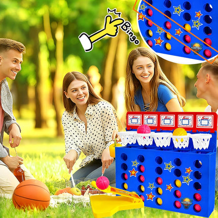 Tabletop Basketball Shooting Game Desktop Toy for Kids Adults Family Fun