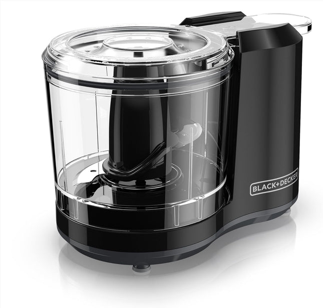 1.5 Cup Electric Food Chopper with One Touch Pulse and 150W Motor