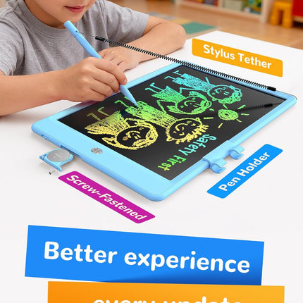 Kids LCD Writing Tablet 10 Inch Colorful Doodle Pad Learning Educational Toy
