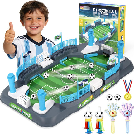 Mini Foosball Table Game for Kids, Soccer Board Game Set, Indoor Family Toy