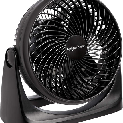 Air Circulator Desk Fan – 3 Speeds, 90° Tilt, 35W, Black, Home & Office