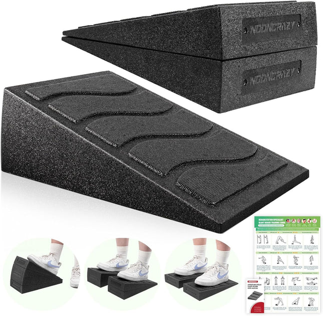 Adjustable Slant Board with 5 Angles for Calf Stretching and Squat Training