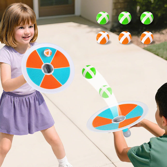 Pop Stick Ball Game – Outdoor Toss & Launch Toy for Kids Ages 3–12