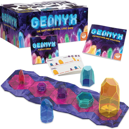 Geonyx Brain Teaser Puzzle Game Spatial Reasoning Solo Play Ages 8+