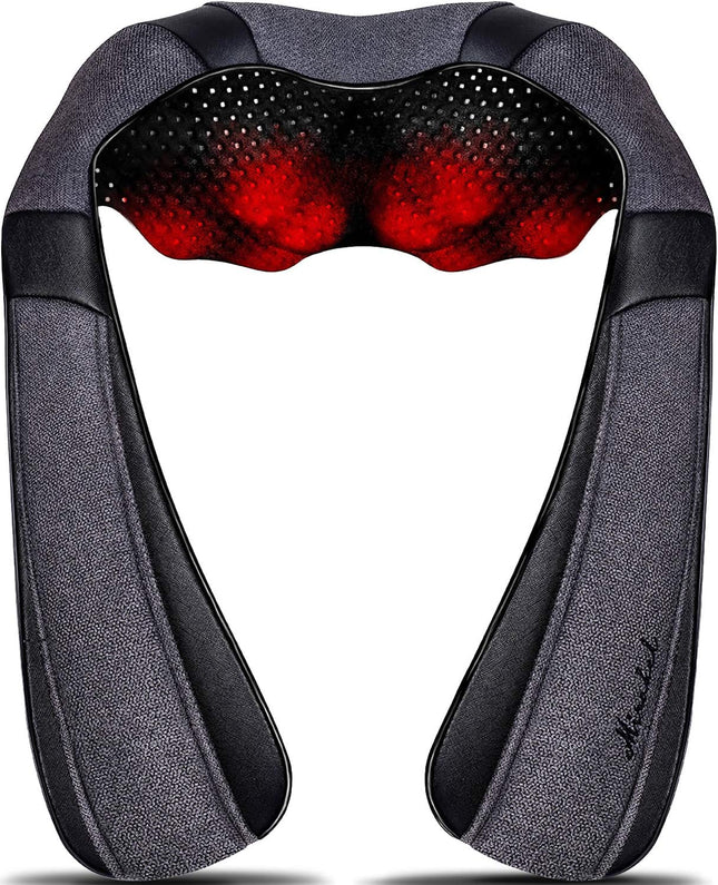Electric Neck Massager Deep Tissue Shoulder Back Massage with Heat