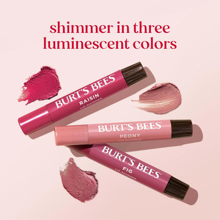 3-Pack Tinted Lip Balm – Nude Shimmer, Moisturizing, Pigmented Finish