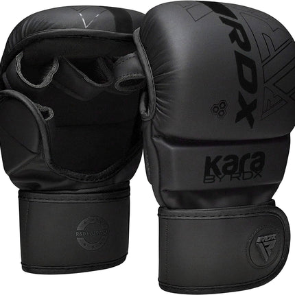 MMA Sparring Gloves Open Palm Grappling Mitts for Boxing & Kickboxing