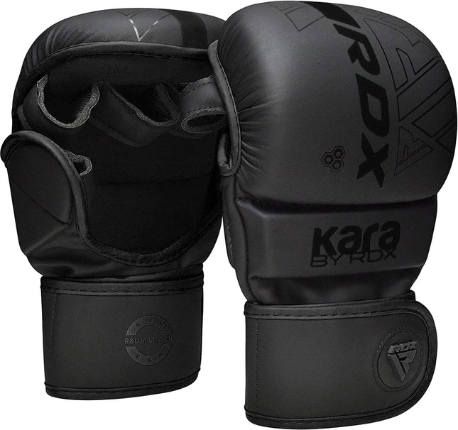 MMA Sparring Gloves Open Palm Grappling Mitts for Boxing & Kickboxing