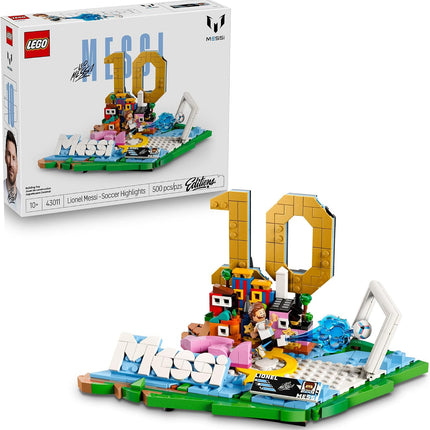 LEGO Editions Lionel Messi Soccer Highlights 43011 Building Set 500 Pieces Age 10+