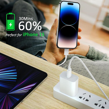 3 in 2 Apple Watch iPhone Charger Travel Charging Dock for Watch Ultra Series